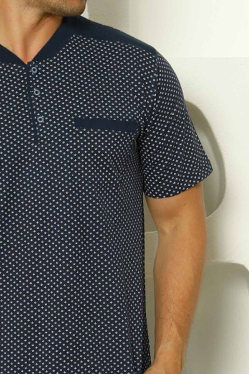 İndigo Kısa Kollu Erkek Pijama Takımı 1203KY